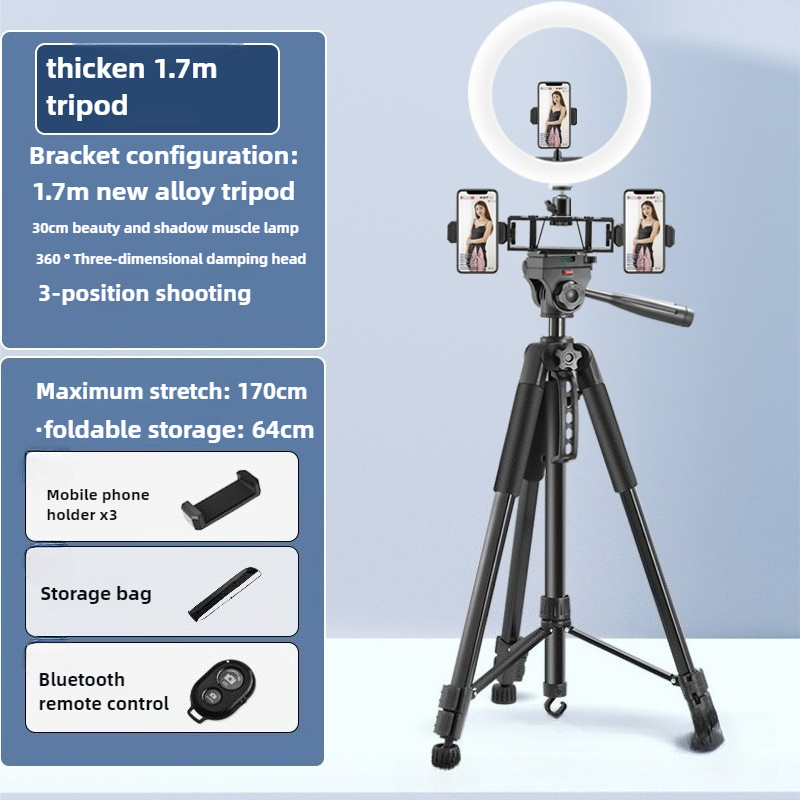 Photography Lighting Options - Trépied pour caméra de smartphone, prise