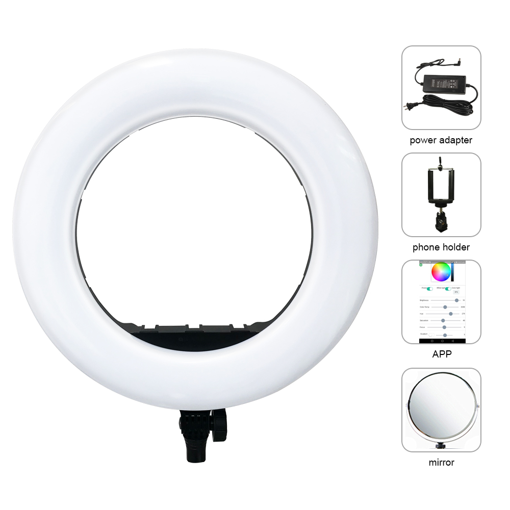 Photography Lighting App - Yidoblo QS-480DII Bluetooth APP contrôle photographie