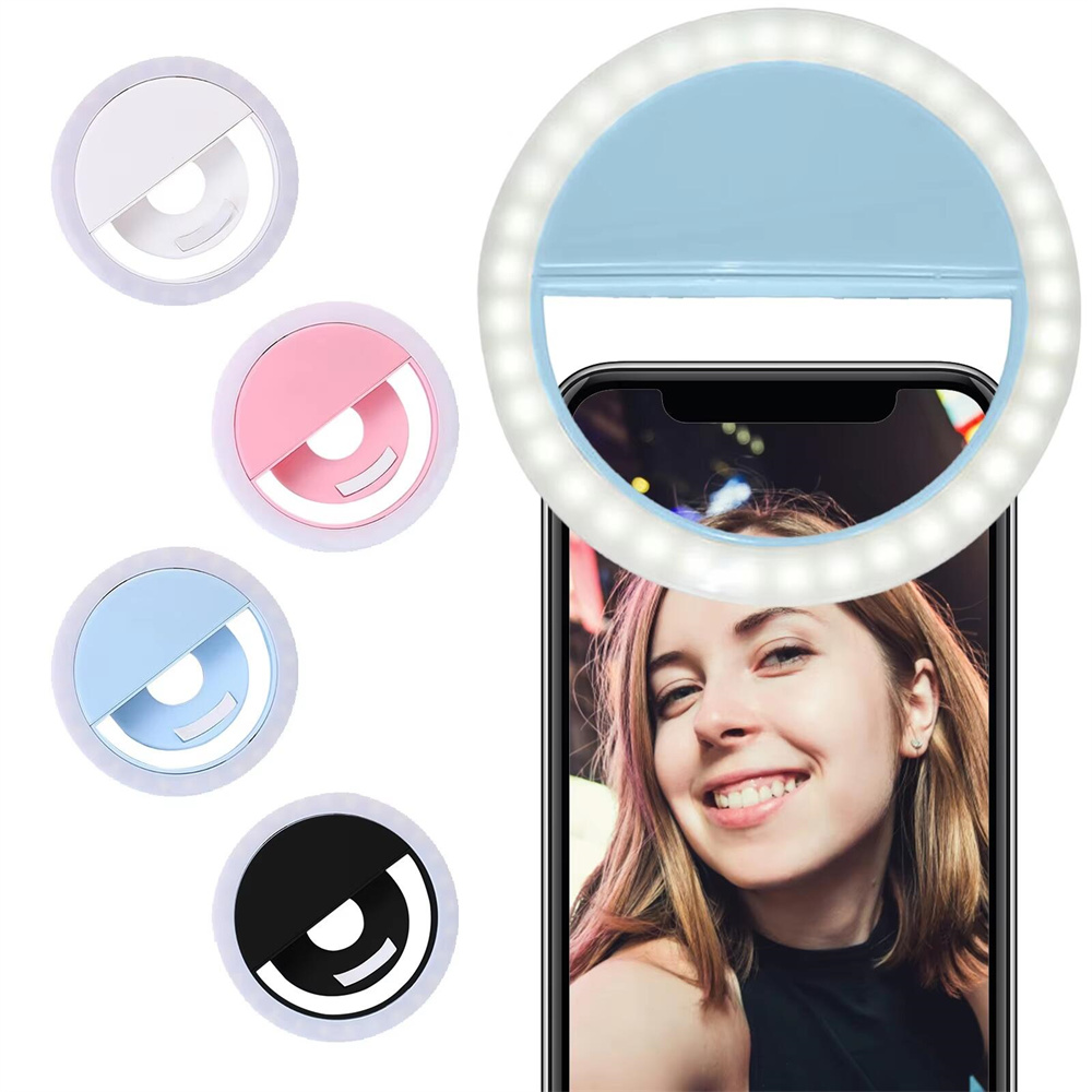 Stand Lighting Photography - Lampe LED pour selfie, lumière d'appoint