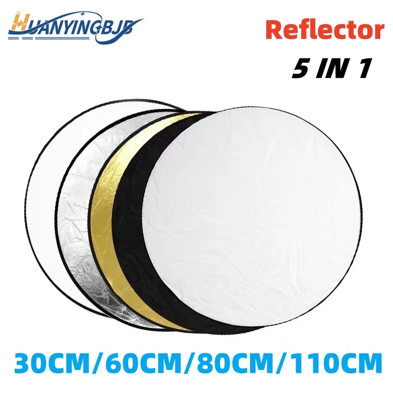 Photography Lighting For Outdoors - HUANYINGBJB Portable 5 en 1 réflecteur
