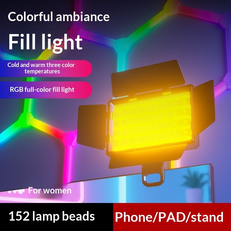 Photography Lighting For Outdoors - Diffuseur de quatre pages RGB, lumière