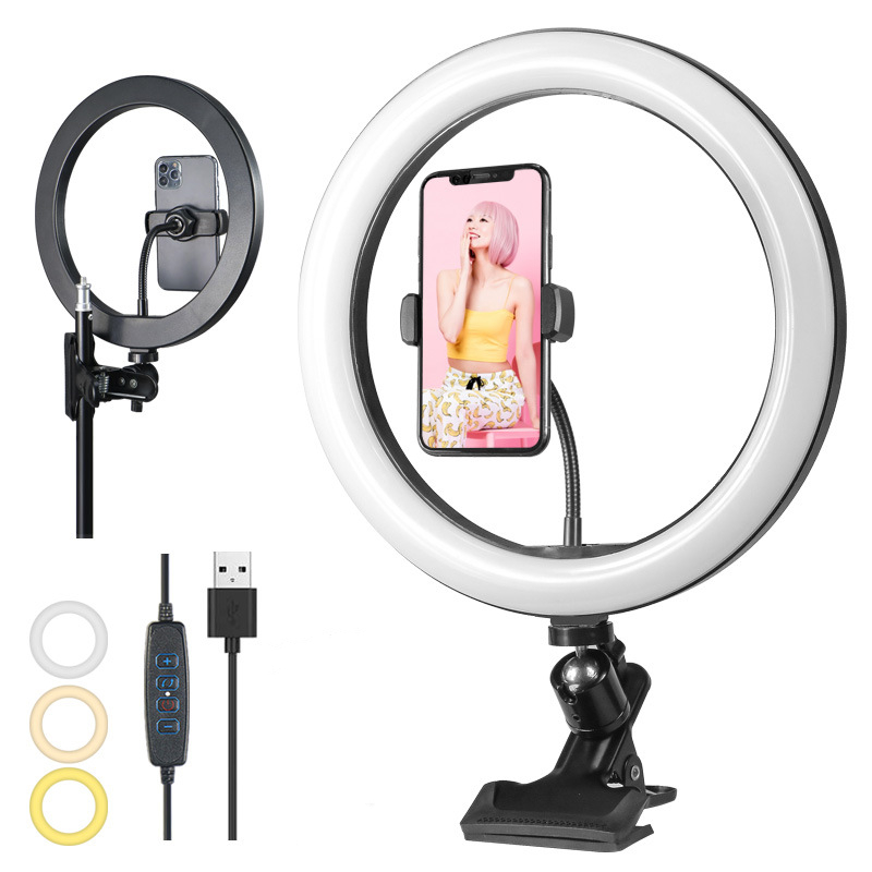 Photography Lighting Mount - Profismail.com-Anneau lumineux LED à intensité variable,