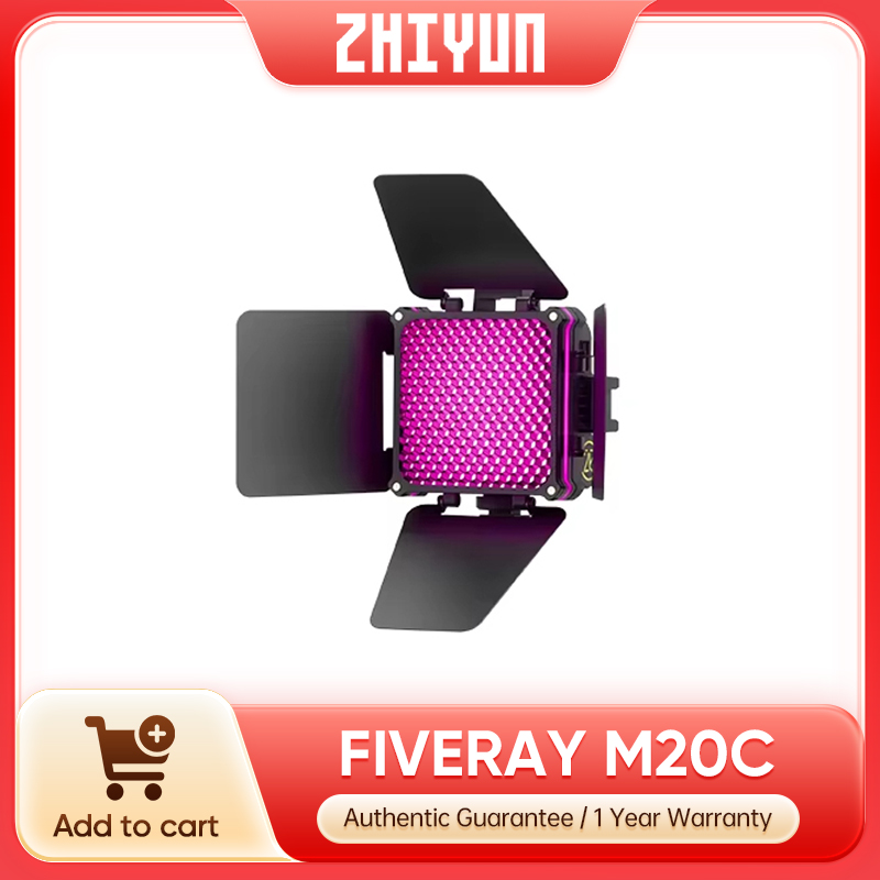 Photography Lighting App - ZHIYUN FIVERAY M20C RGB M20 Bi-color