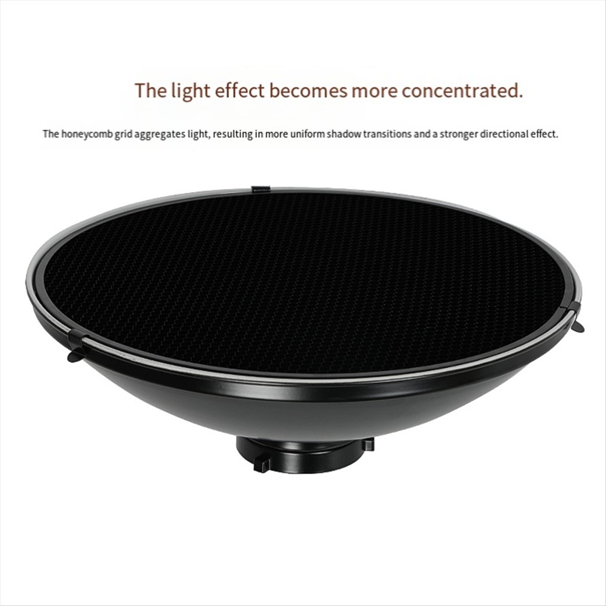 Photography Lighting For Portraits - Réflecteur N05R 30cm Beauty Dish avec