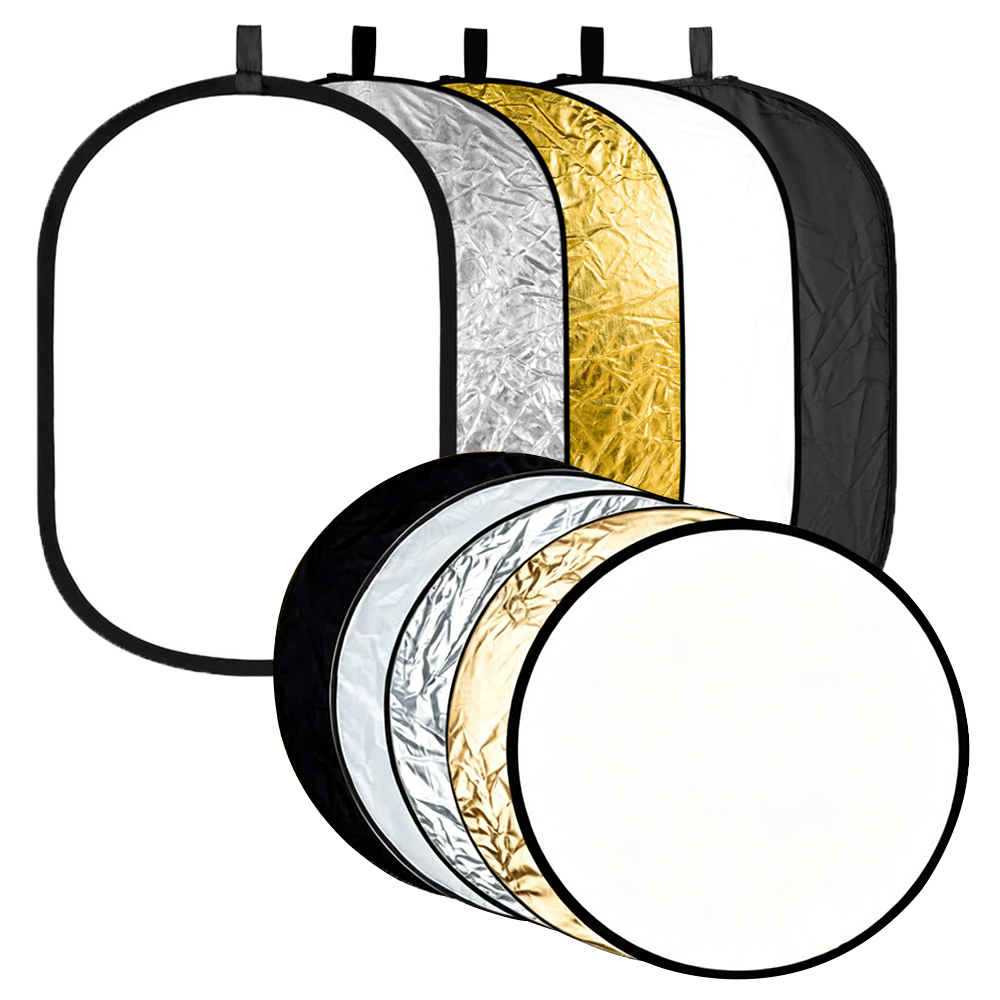 Photography Lighting For Outdoors - Réflecteur de lumière pliable 5 en
