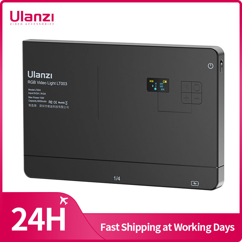 Photography Lighting Board - Ulanzi LT003 15W RGB lumière vidéo