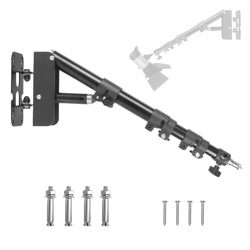 Photography Lighting Triangle - Bras de support mural triangulaire 54-110