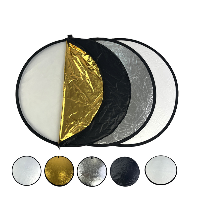 Photography Lighting Options - Ensemble de réflecteurs photographiques, style 5-en-1,