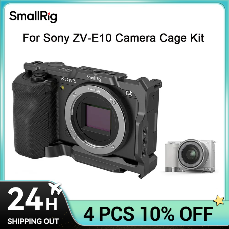 Sony Camera Zv-E10 - SmallRig – Cage de caméra avec