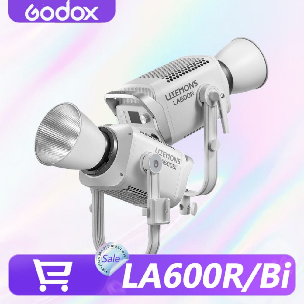 Photography Lighting For Portraits - Projecteur LED Godox LITEMONS LA600Bi LA600R