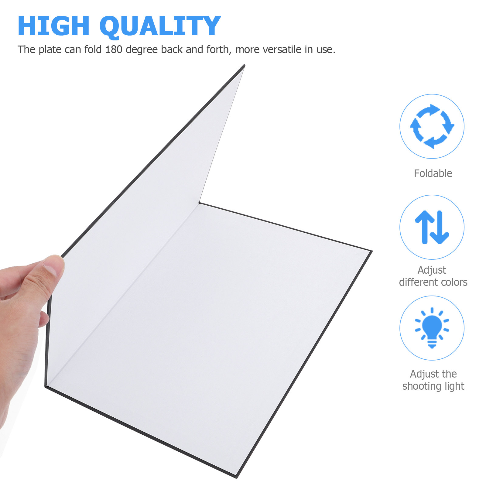 Panneau réflecteur pliable A4  - Photography Lighting Board avis et prix