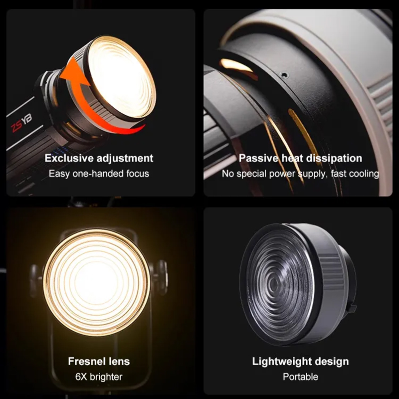Adaptateur de lentille Fresnel - Photography Lighting Mount avis et prix