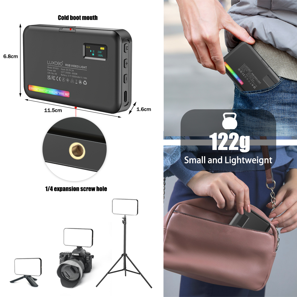 LUXCEO V10 PRO lumière vidéo p - Photography Lighting Board avis et prix