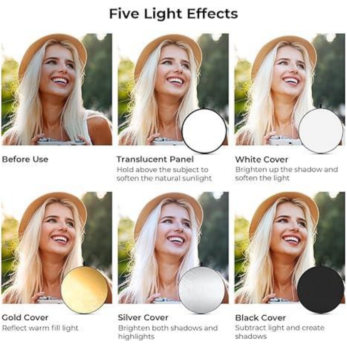 HUANYINGBJB Portable 5 en 1 ré - Photography Lighting For Outdoors avis et prix