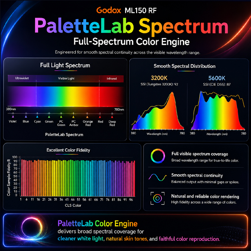 Projecteur vidéo LED couleur G - Photography Lighting App avis et prix
