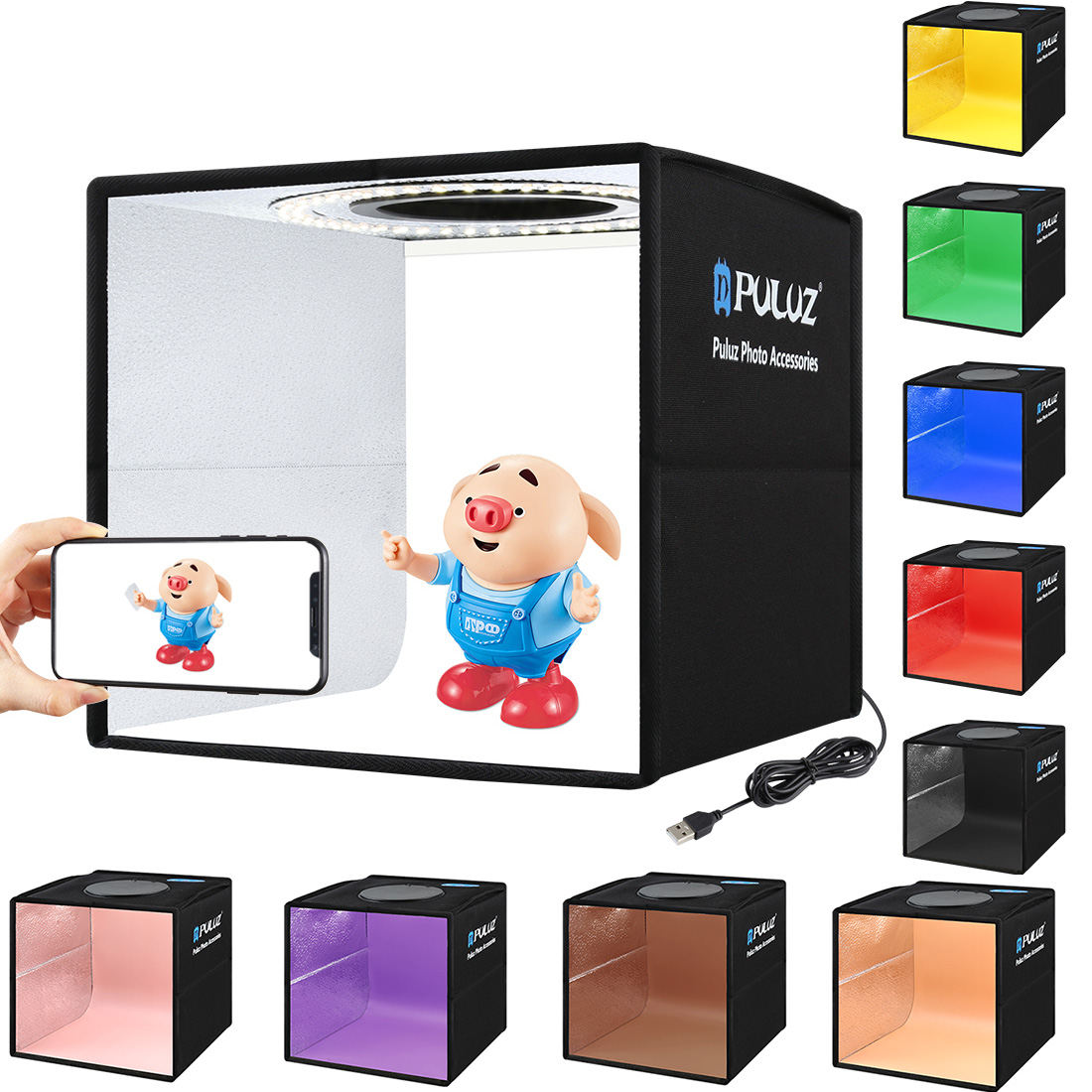 Mini boîte à lumière pliable d - Photography Lighting And Backdrop avis et prix