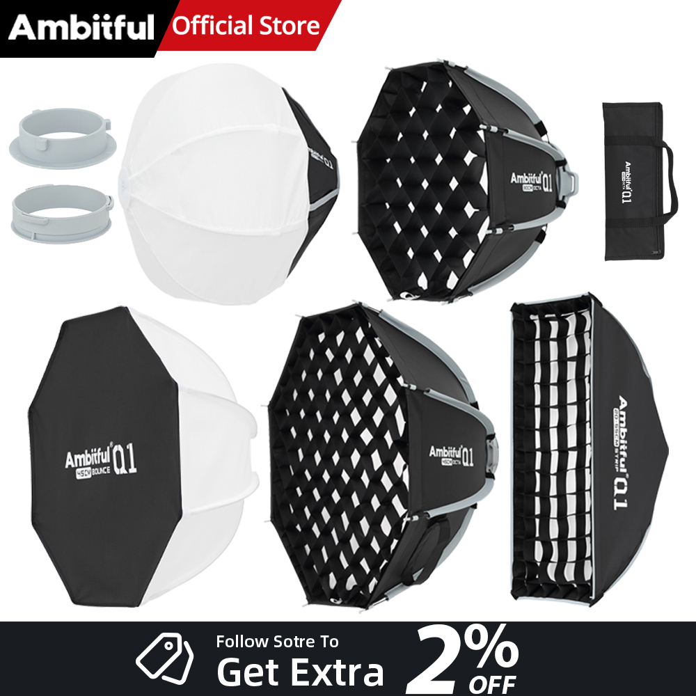 AMBITFUL Q1 Mini Boîte à lumiè - Photography Lighting Softbox avis et prix