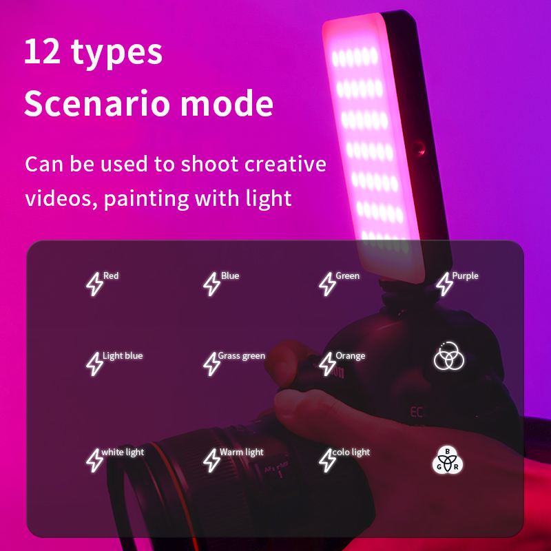 Lumière vidéo RGB Portable LED - Photography Lighting Board avis et prix