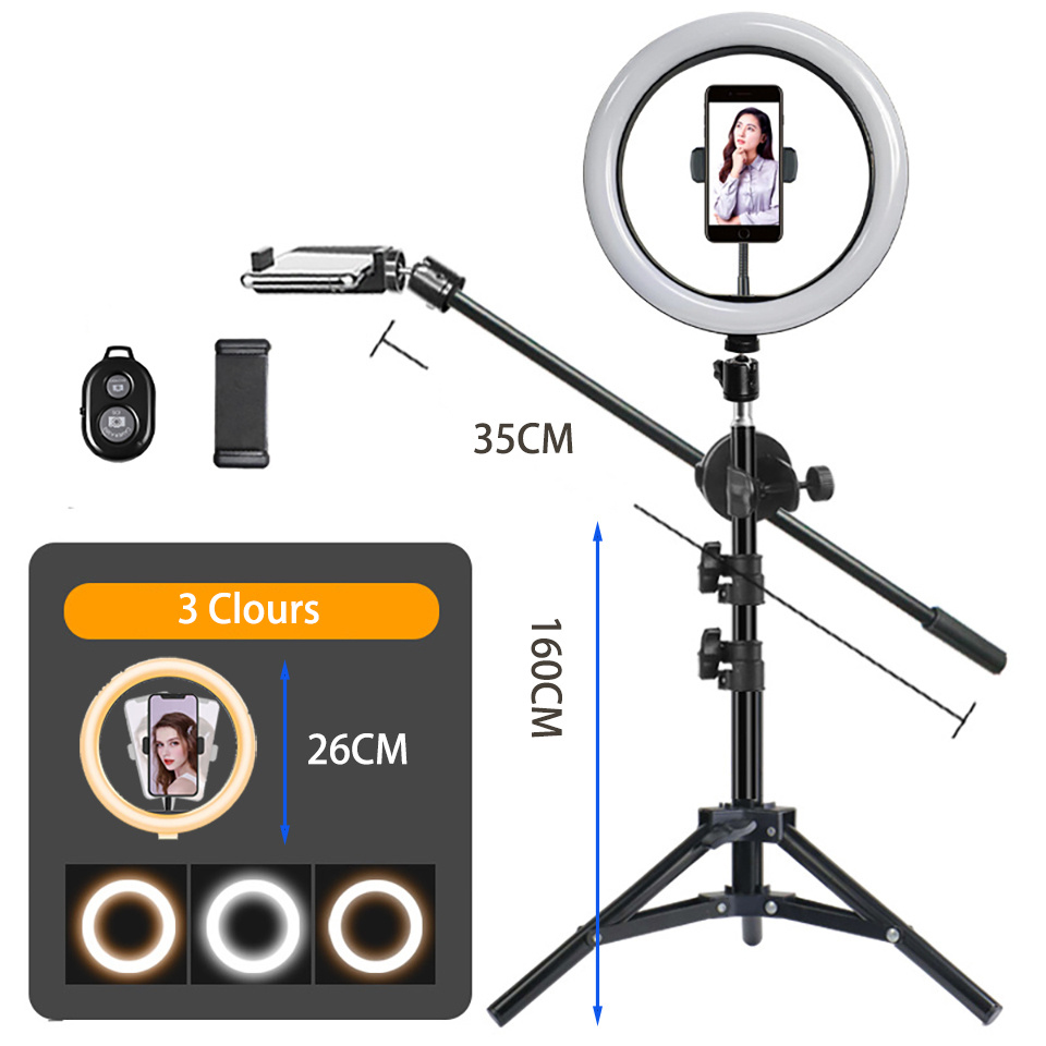 Anneau lumineux LED de 26 cm p - Stand Lighting Photography avis et prix