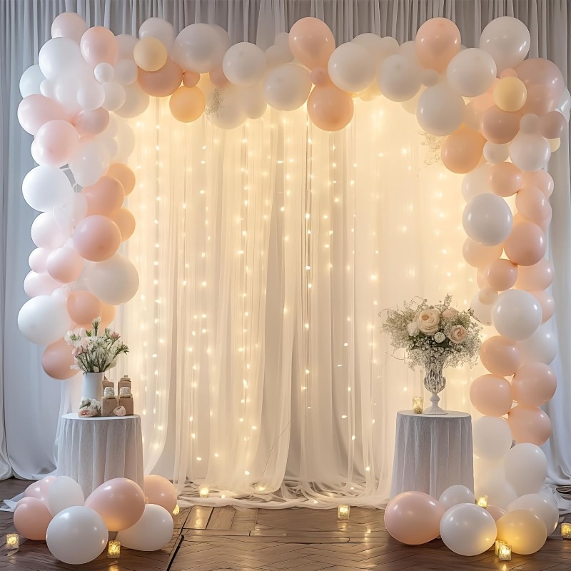 Rideaux de fond en tulle LED,  - Photography Lighting Options avis et prix