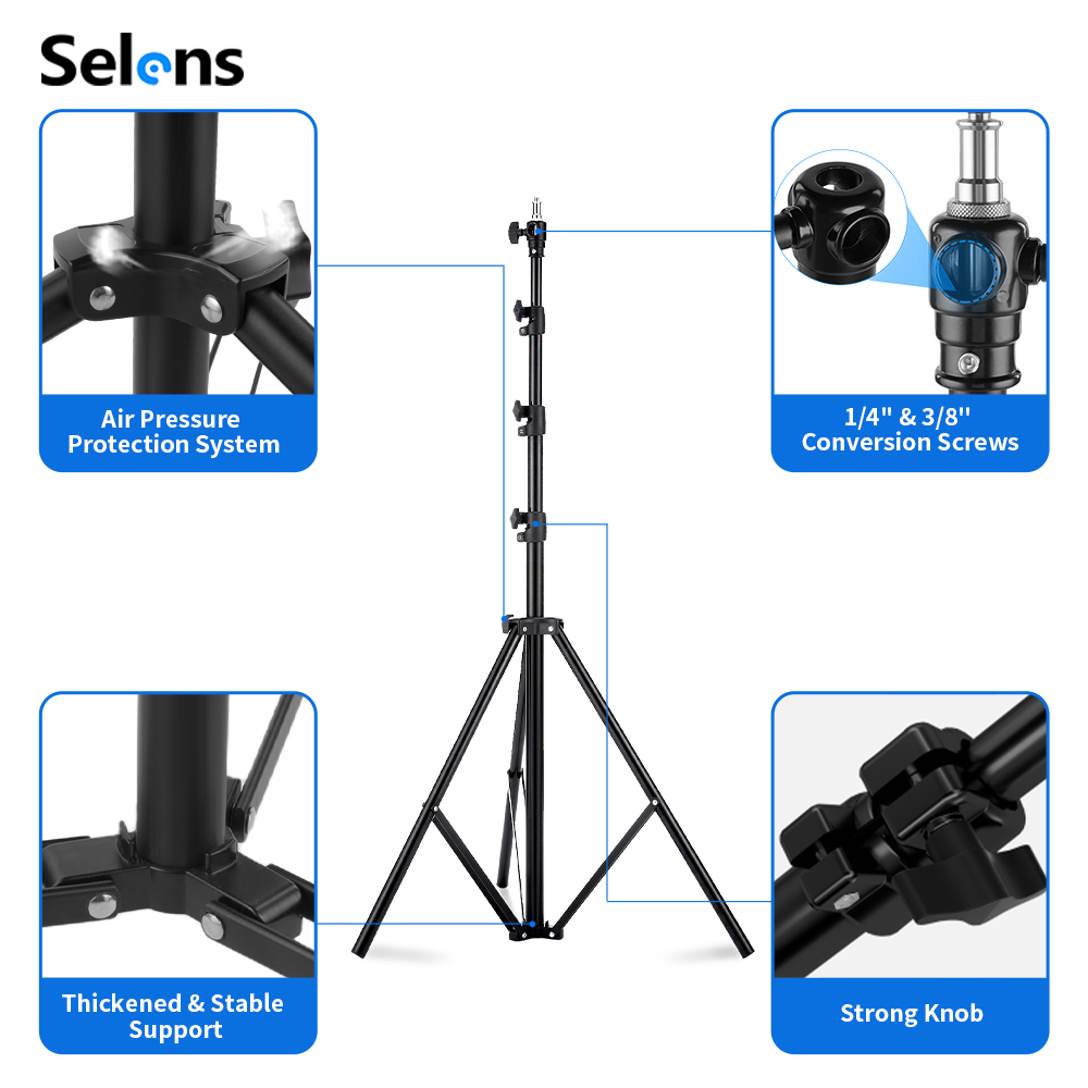 Selens 2.2~3.95m Support de Lu - Photography Lighting Softbox avis et prix