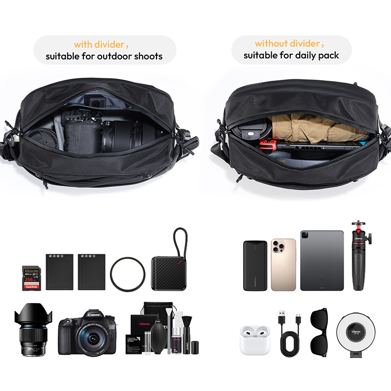 Ulanzi-Sac à bandoulière de vo - Photography Lighting For Outdoors avis et prix