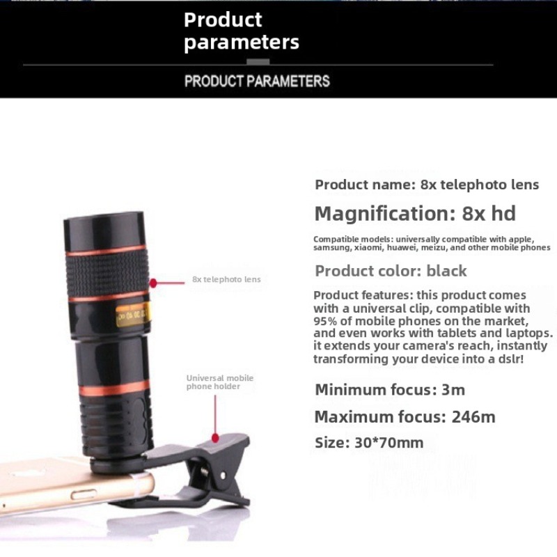 Objectif Téléphoto Universel p - Lighting Effect In Photography avis et prix