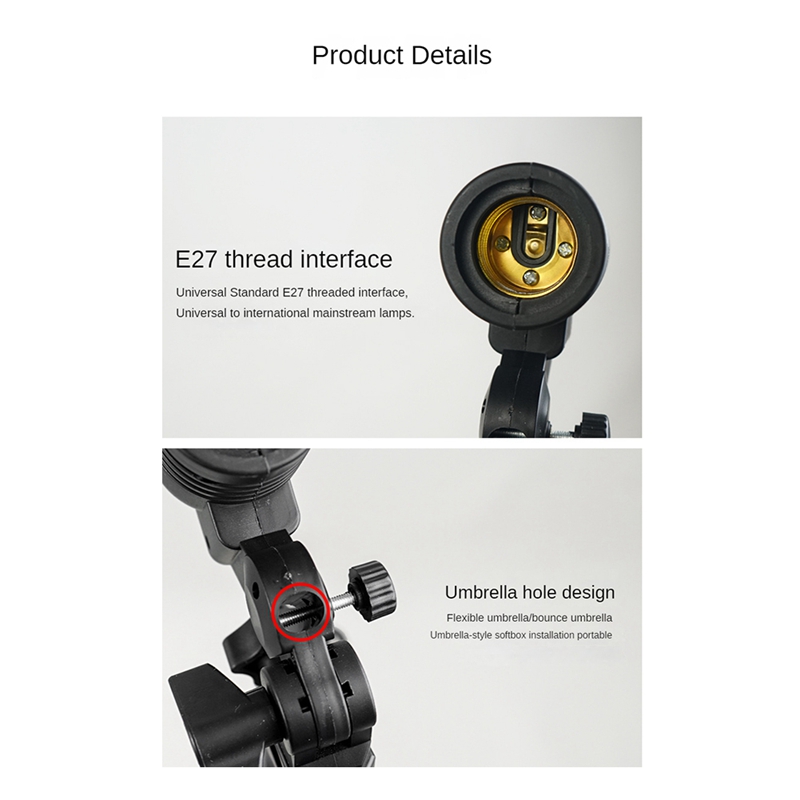 Lampe de studio photo E27 avec - Stand Lighting Photography avis et prix