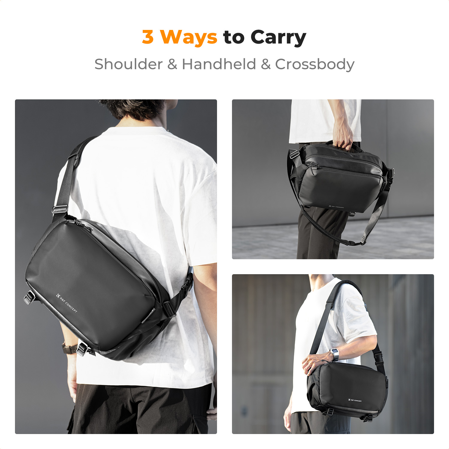 K&F CONCEPT – sac à bandoulièr - Photography Lighting Equipment Bags avis et prix