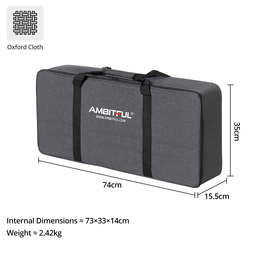 Sac de transport portable AMBI - Photography Video Lighting Kit avis et prix