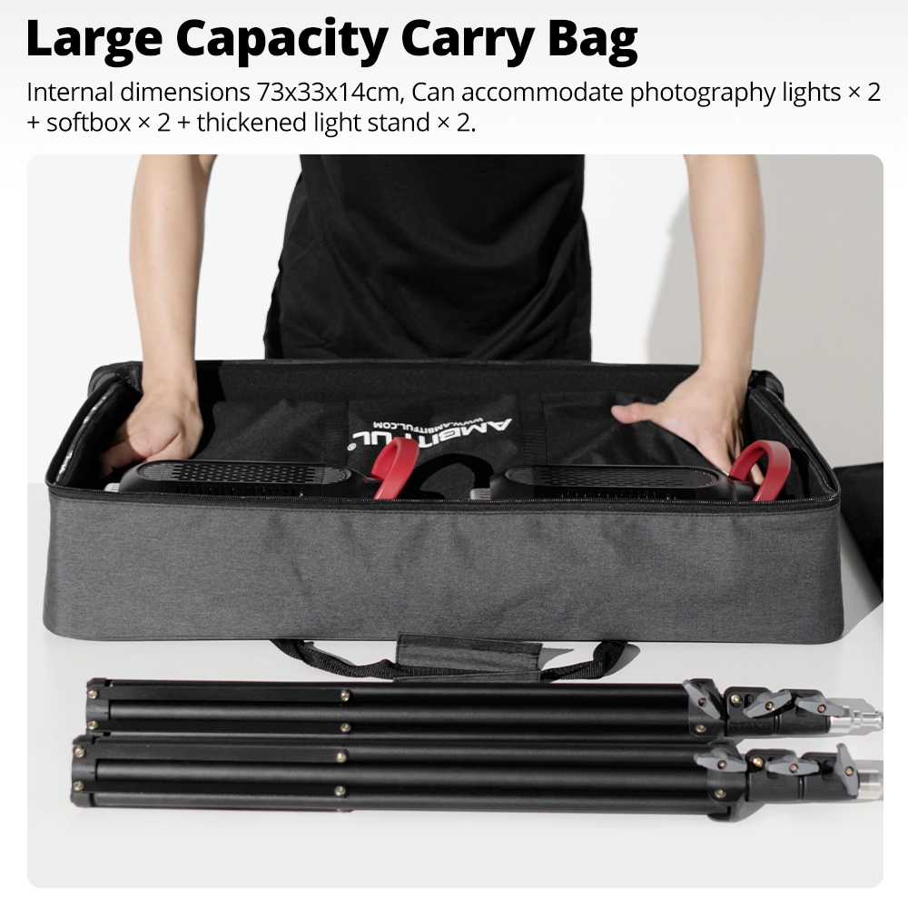 Sac de transport portable AMBI - Photography Video Lighting Kit avis et prix