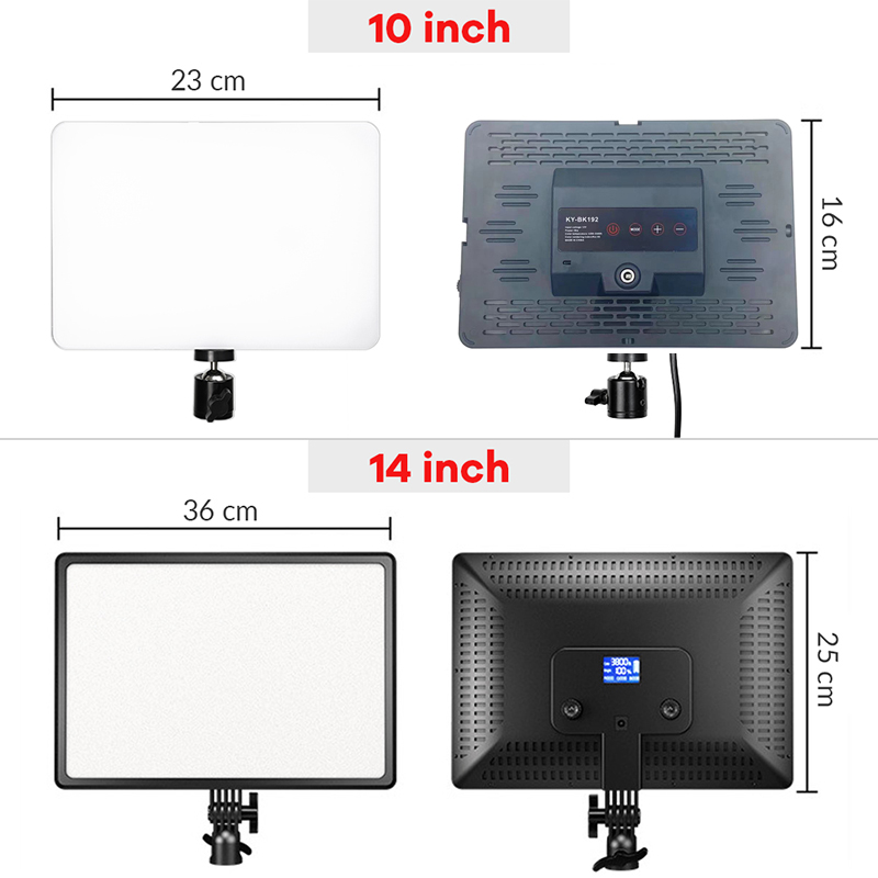 Panneau lumineux LED 14 pouces - Photography Lighting Board avis et prix