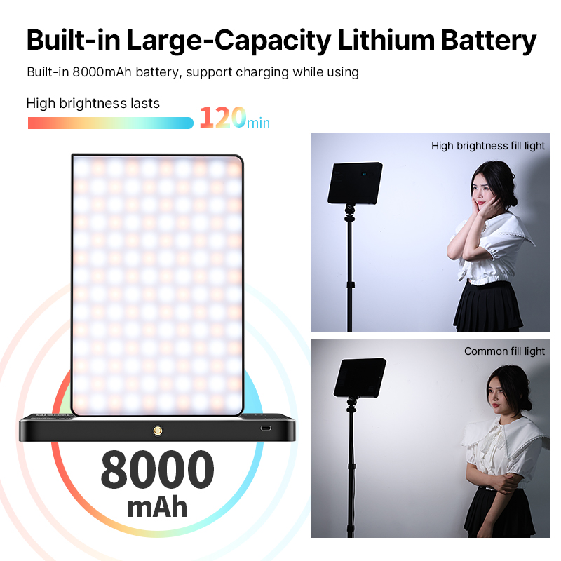 Ulanzi LT003 15W RGB lumière v - Photography Lighting Board avis et prix