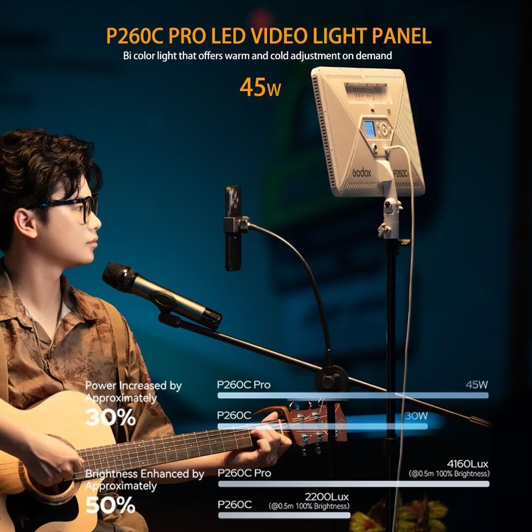 Godox P260C Pro panneau lumine - Photography Lighting Board avis et prix