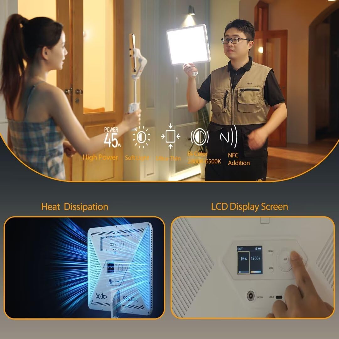 Godox P260C Pro panneau lumine - Photography Lighting Board avis et prix
