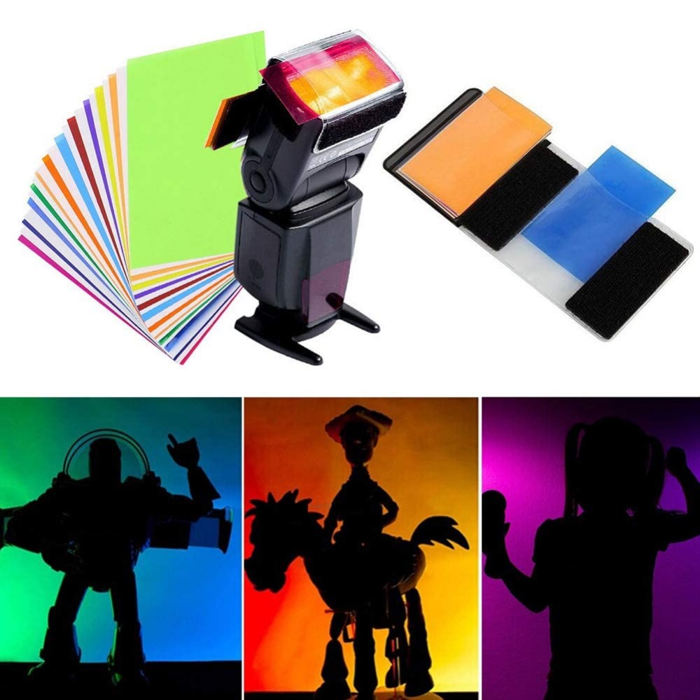 Kit de 12 Gels de Flash pour A - Photography Video Lighting Kit avis et prix