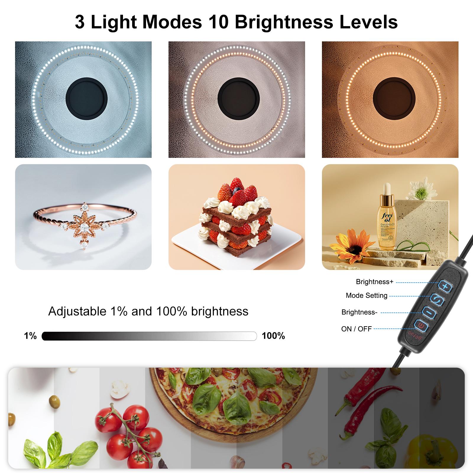 PULUZ 50cm Anneau Lumineux Pli - Photography Lighting And Backdrop avis et prix