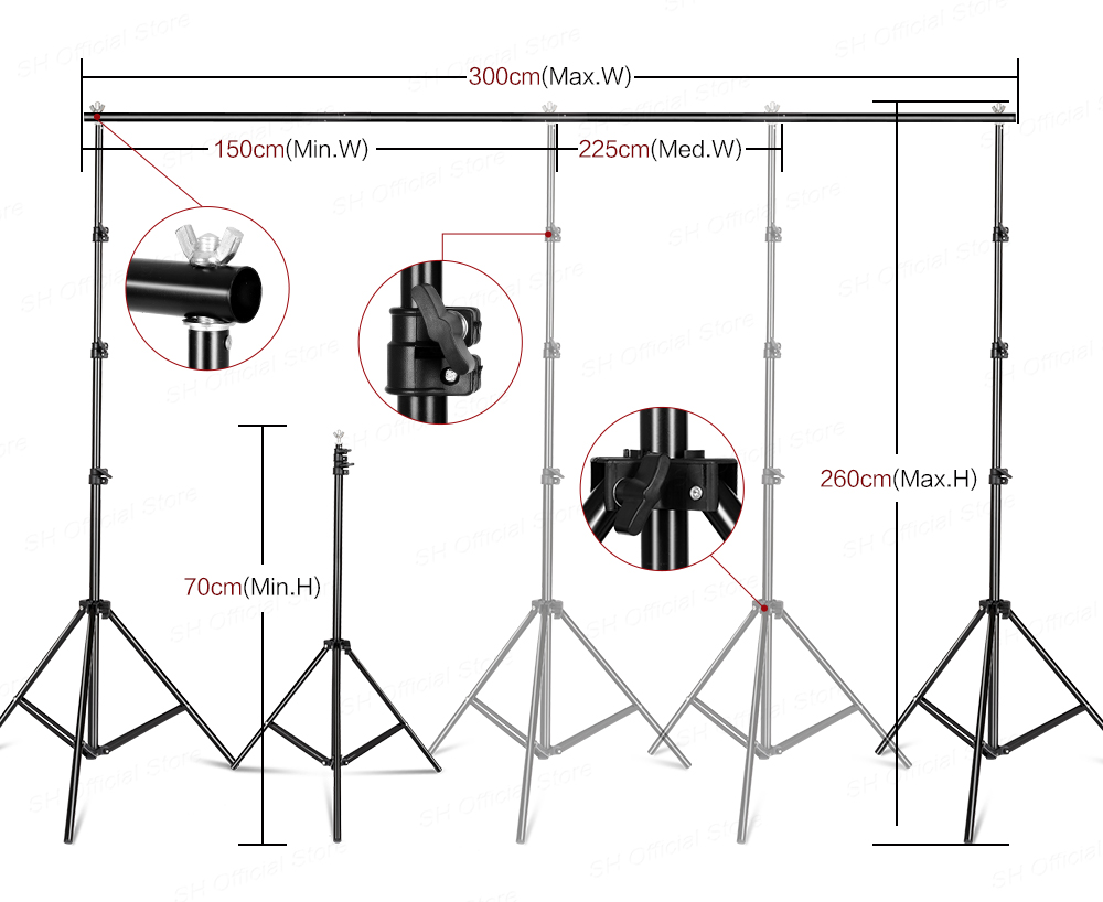 Kit d'éclairage de studio phot - Photography Lighting Board avis et prix