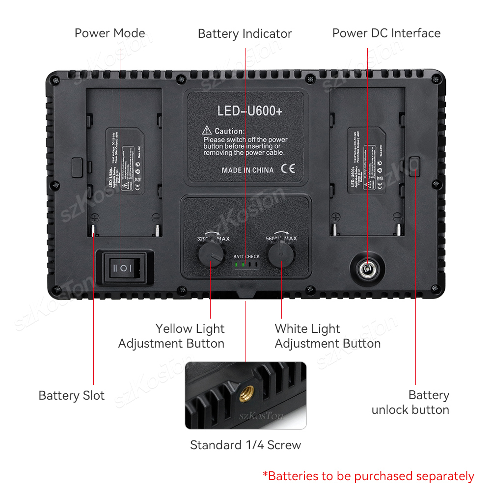 Panneau lumineux LED RGB pour  - Photography Lighting Board avis et prix