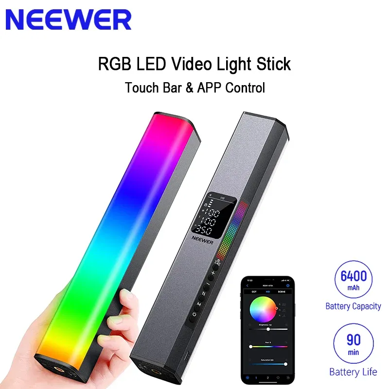 Pour NEEWER RGB bâton magnétiq - Photography Lighting App avis et prix