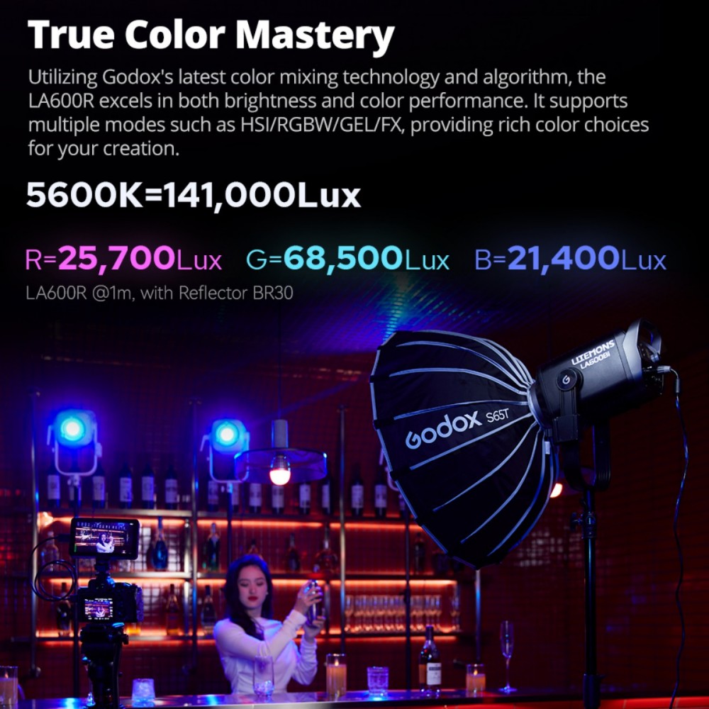 Projecteur LED Godox LITEMONS  - Photography Lighting For Portraits avis et prix