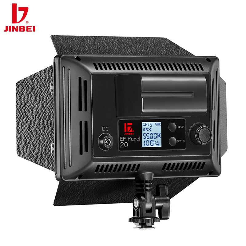 Lampe vidéo LED JINBEI EF20BI  - Photography Lighting Options avis et prix